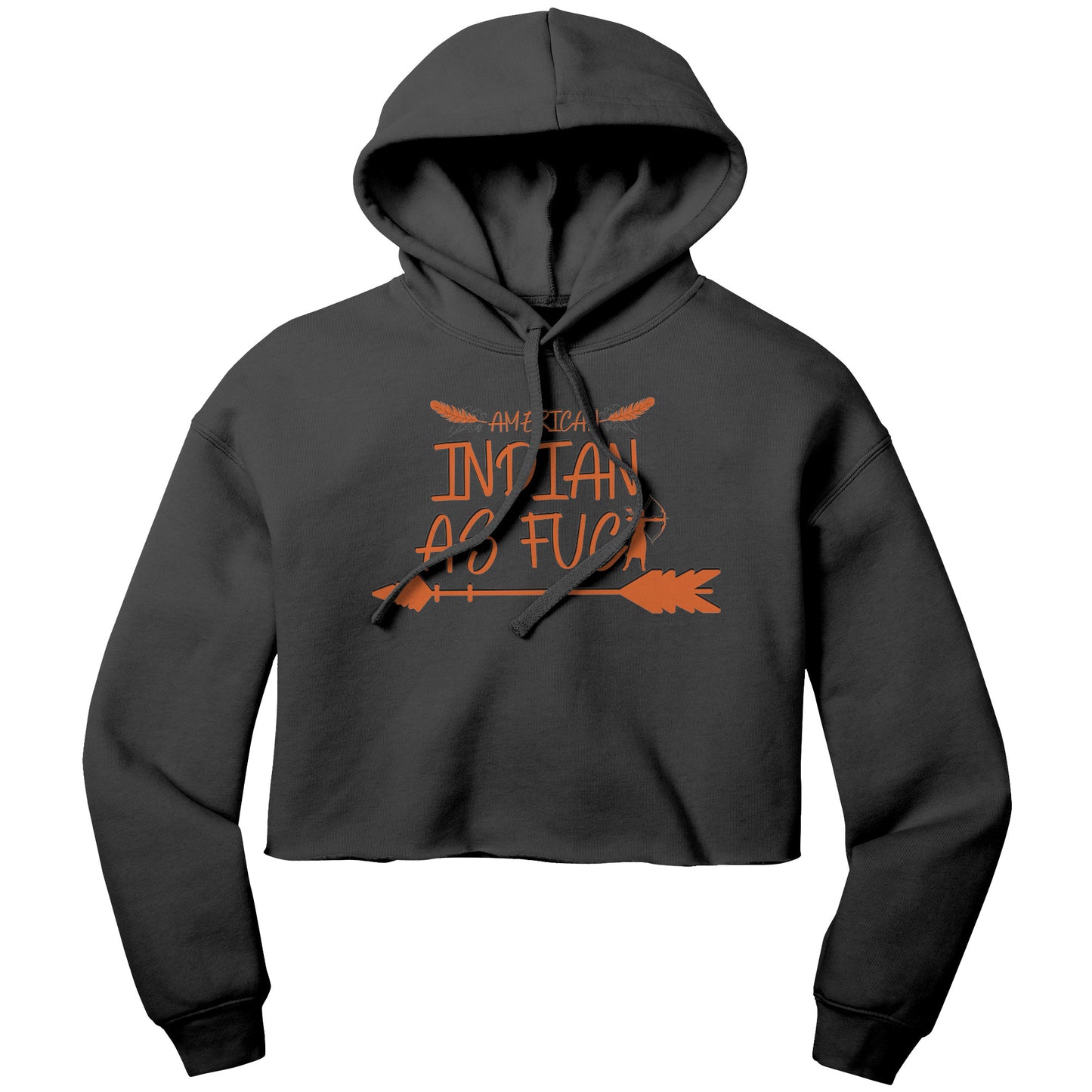 The American Indian AF Crop Fleece Hoodie (Women's)