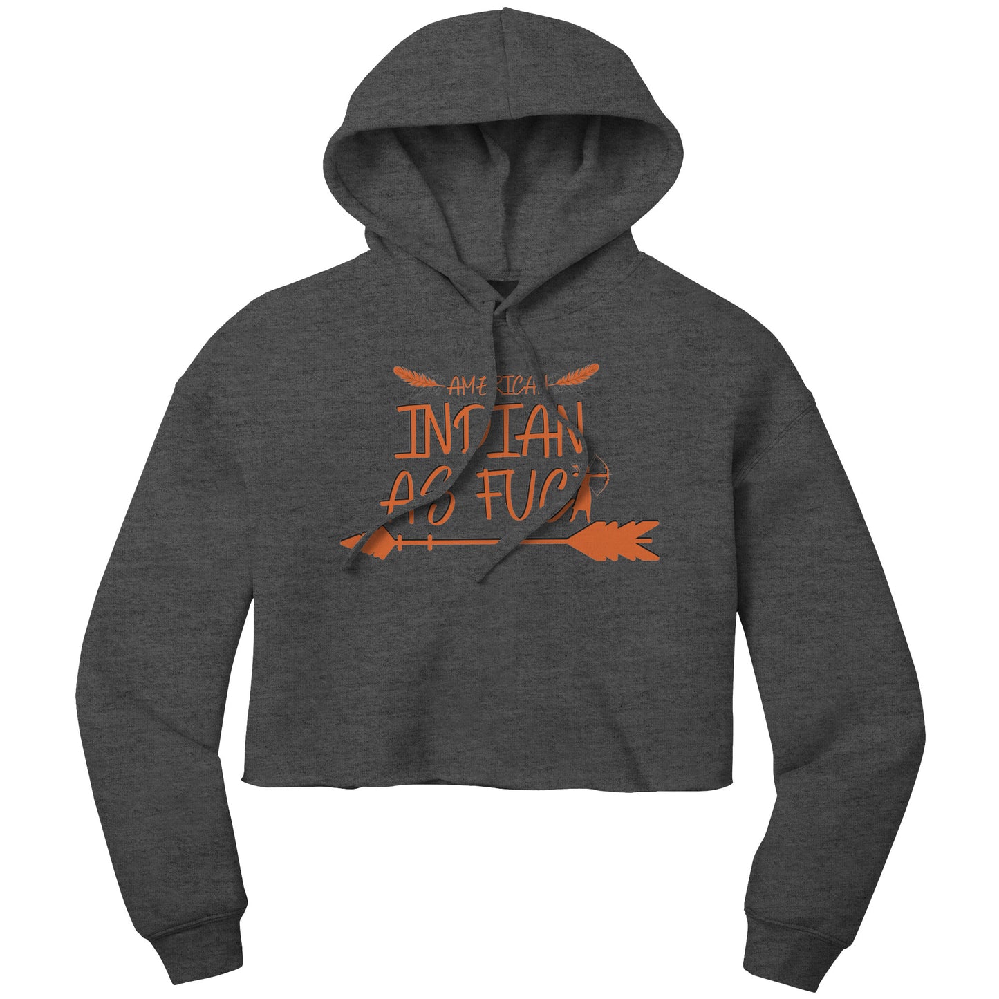 The American Indian AF Crop Fleece Hoodie (Women's)