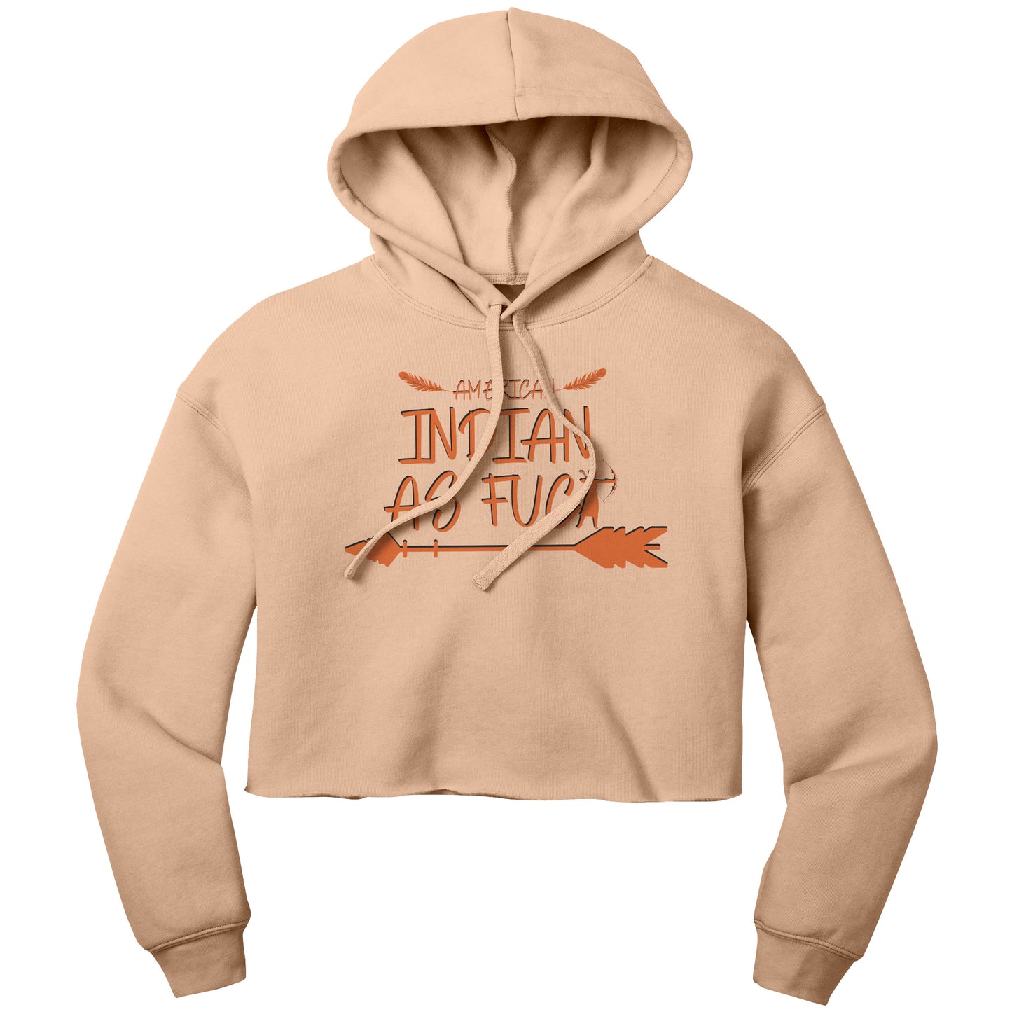 The American Indian AF Crop Fleece Hoodie (Women's)