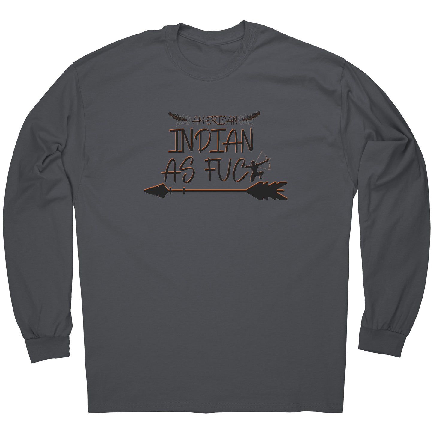 The "American Indian AF" Long Sleeve T-Shirt (Men's)