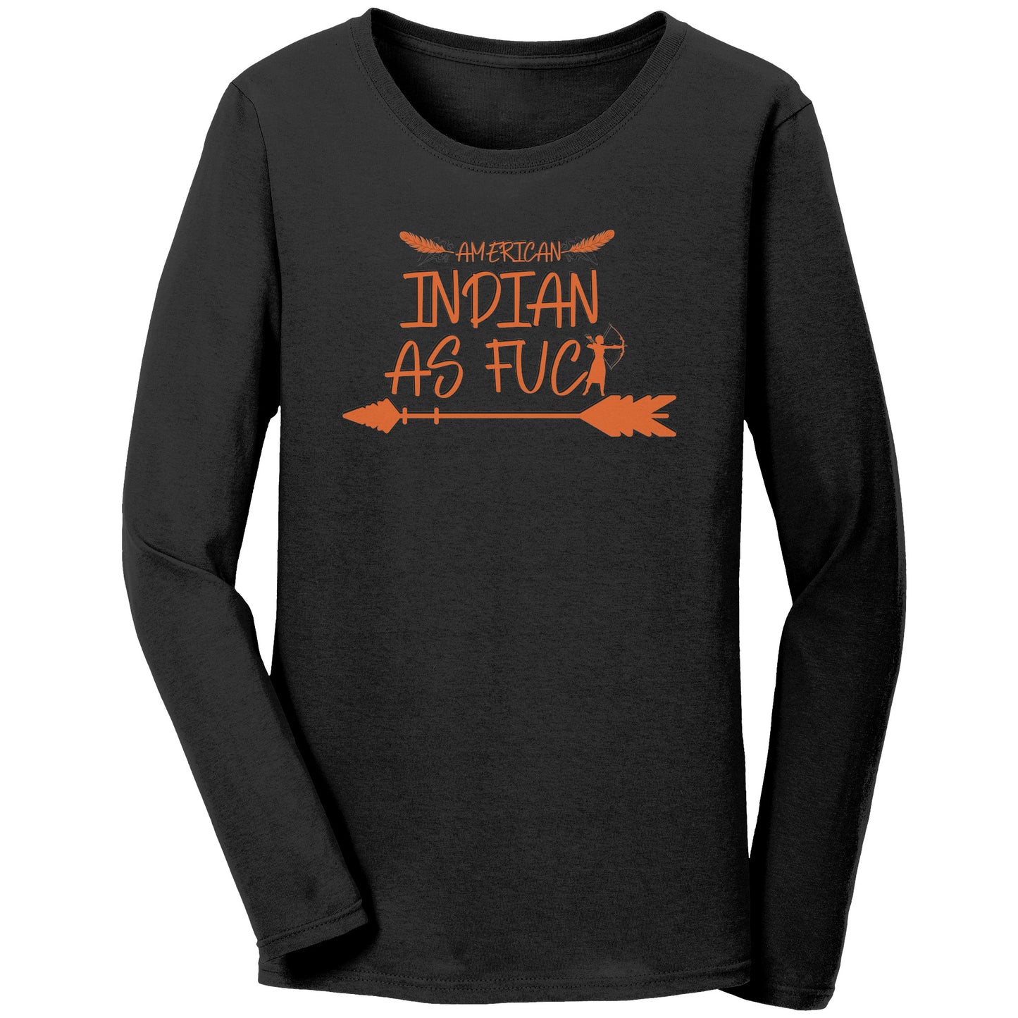 The American Indian AF Long Sleeve Tee (Women's)