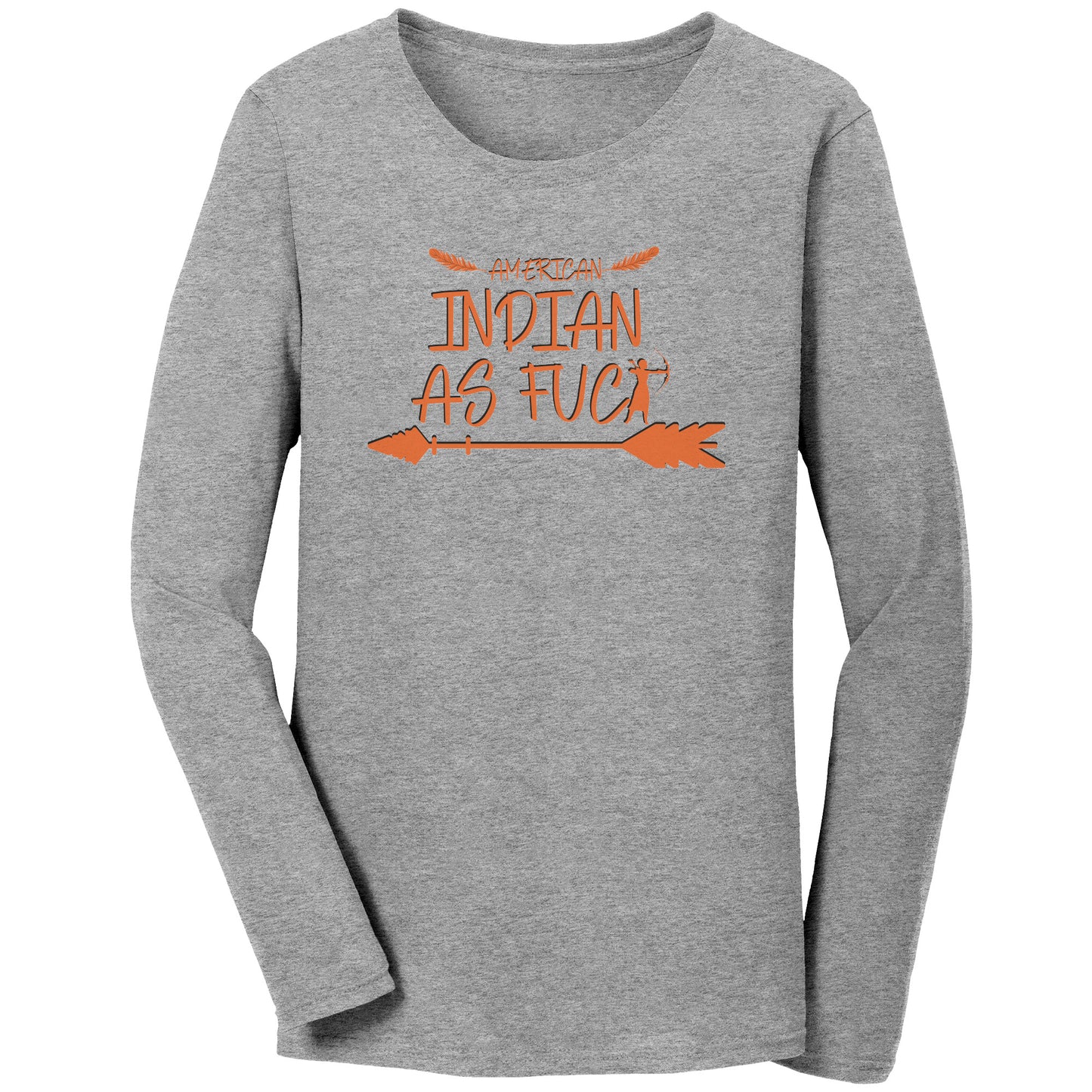The American Indian AF Long Sleeve Tee (Women's)