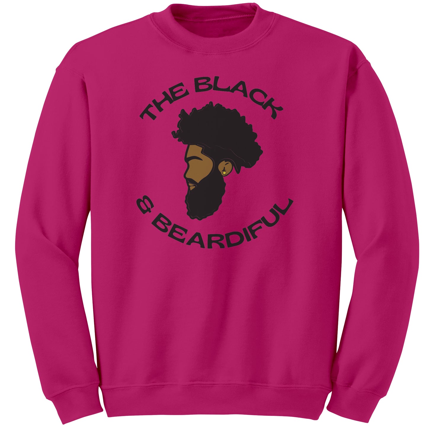 The Black & Beardiful (5) Crew Sweatshirt
