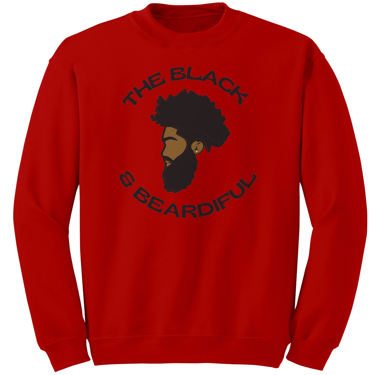 The Black & Beardiful (5) Crew Sweatshirt