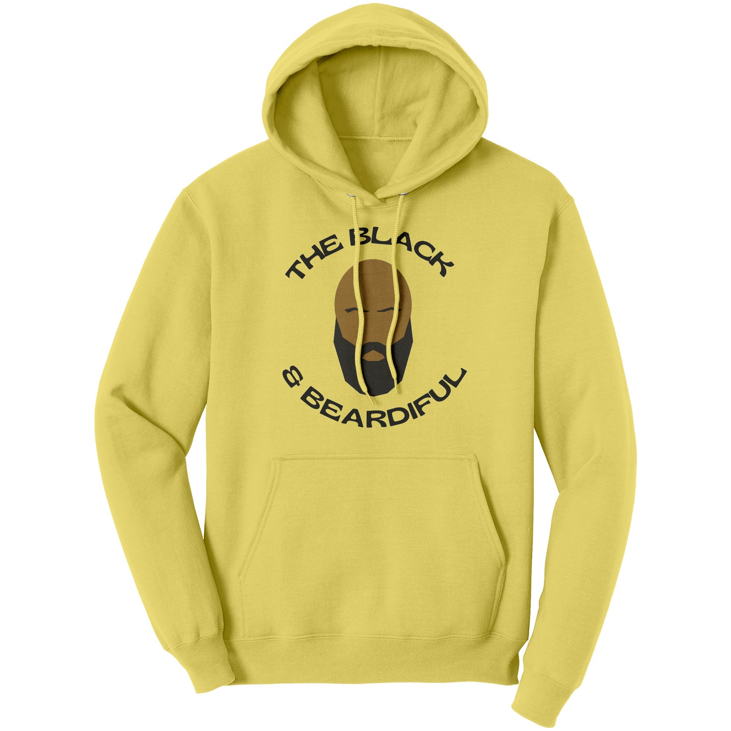 The Black & Beardiful (Bald) Hoodie