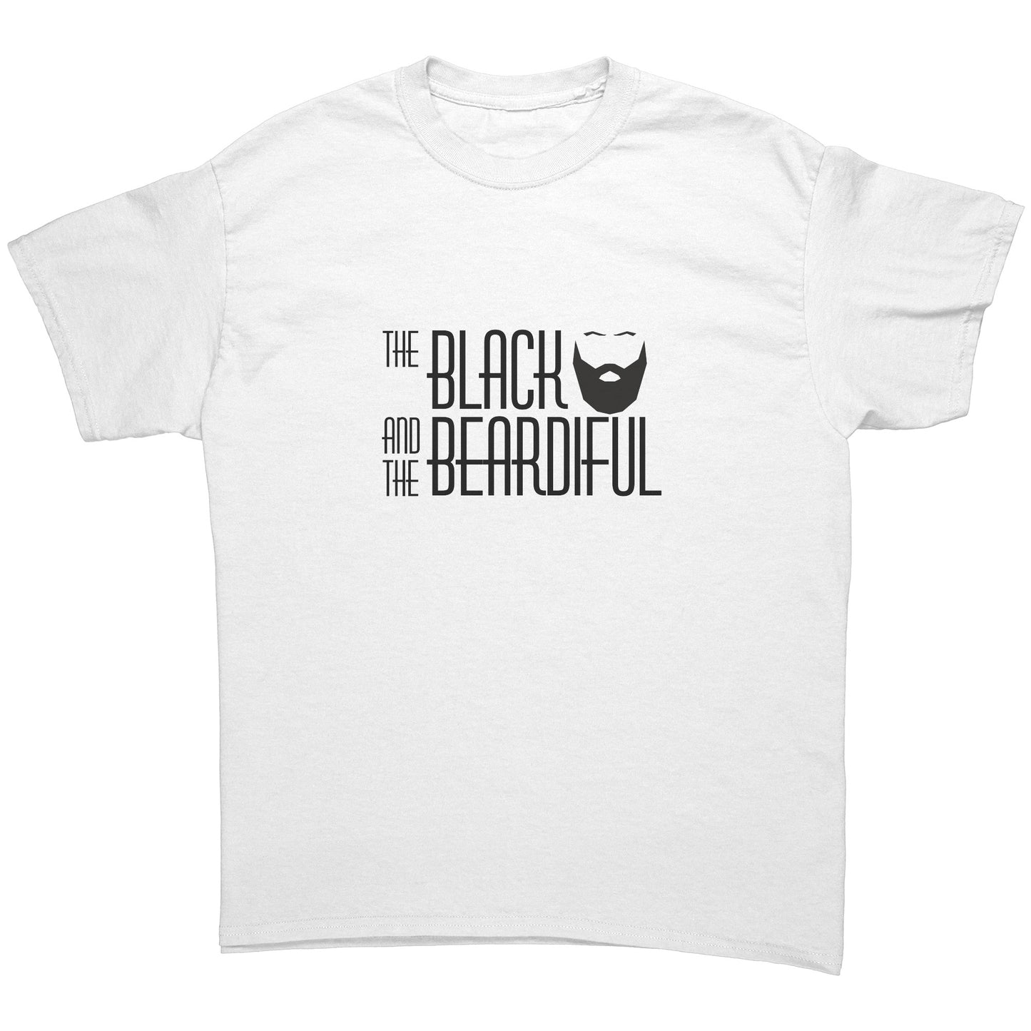 The Black and The Beardiful Script Tee