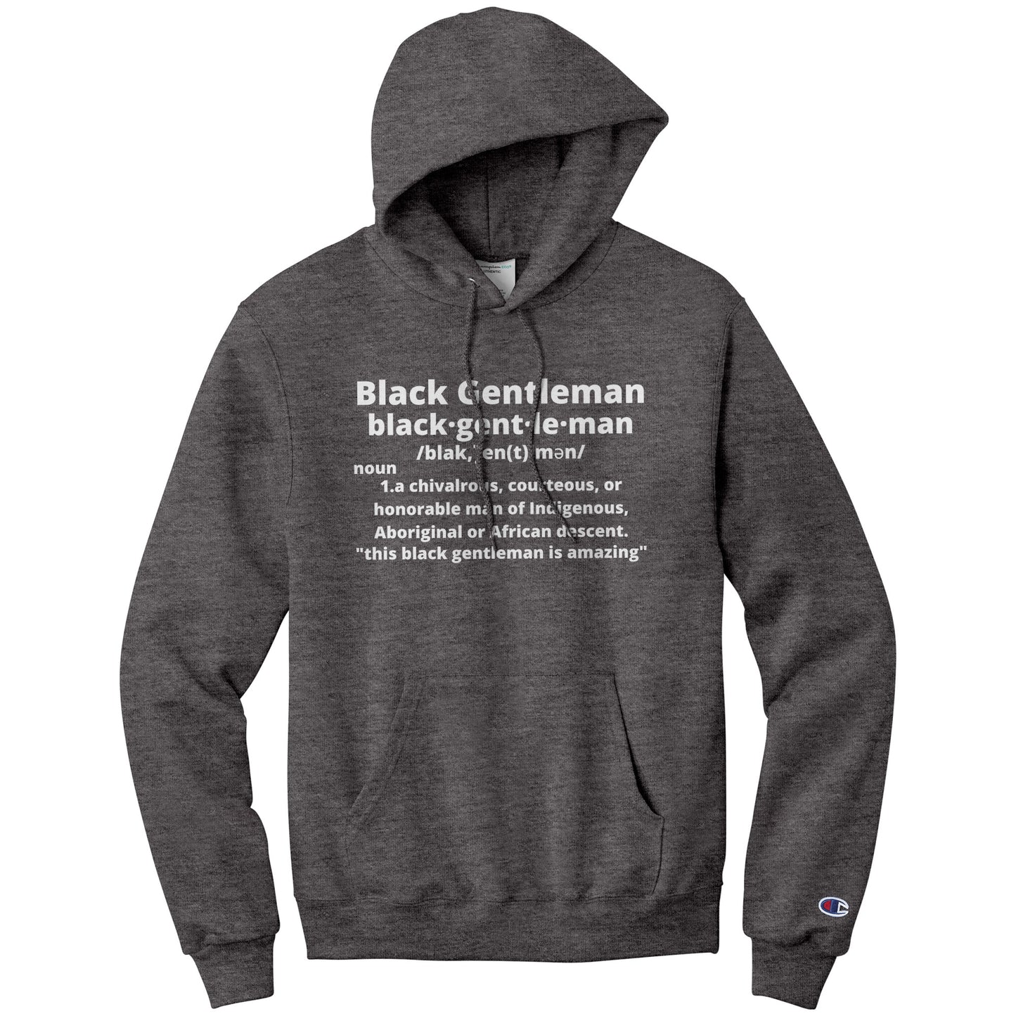 "The Definition" Hoodie Dark (Champion)