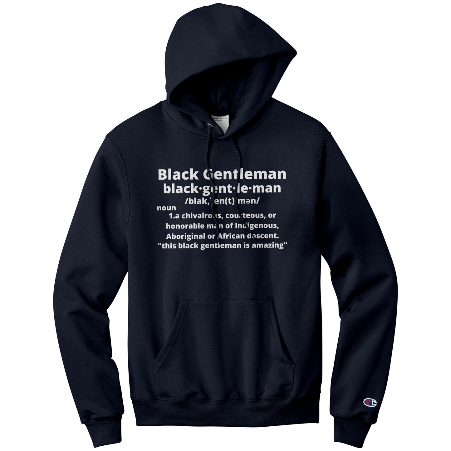 "The Definition" Hoodie Dark (Champion)