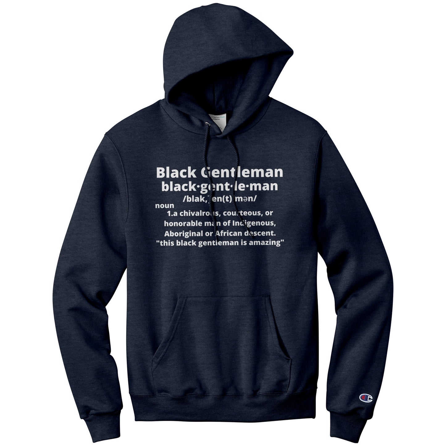 "The Definition" Hoodie Dark (Champion)