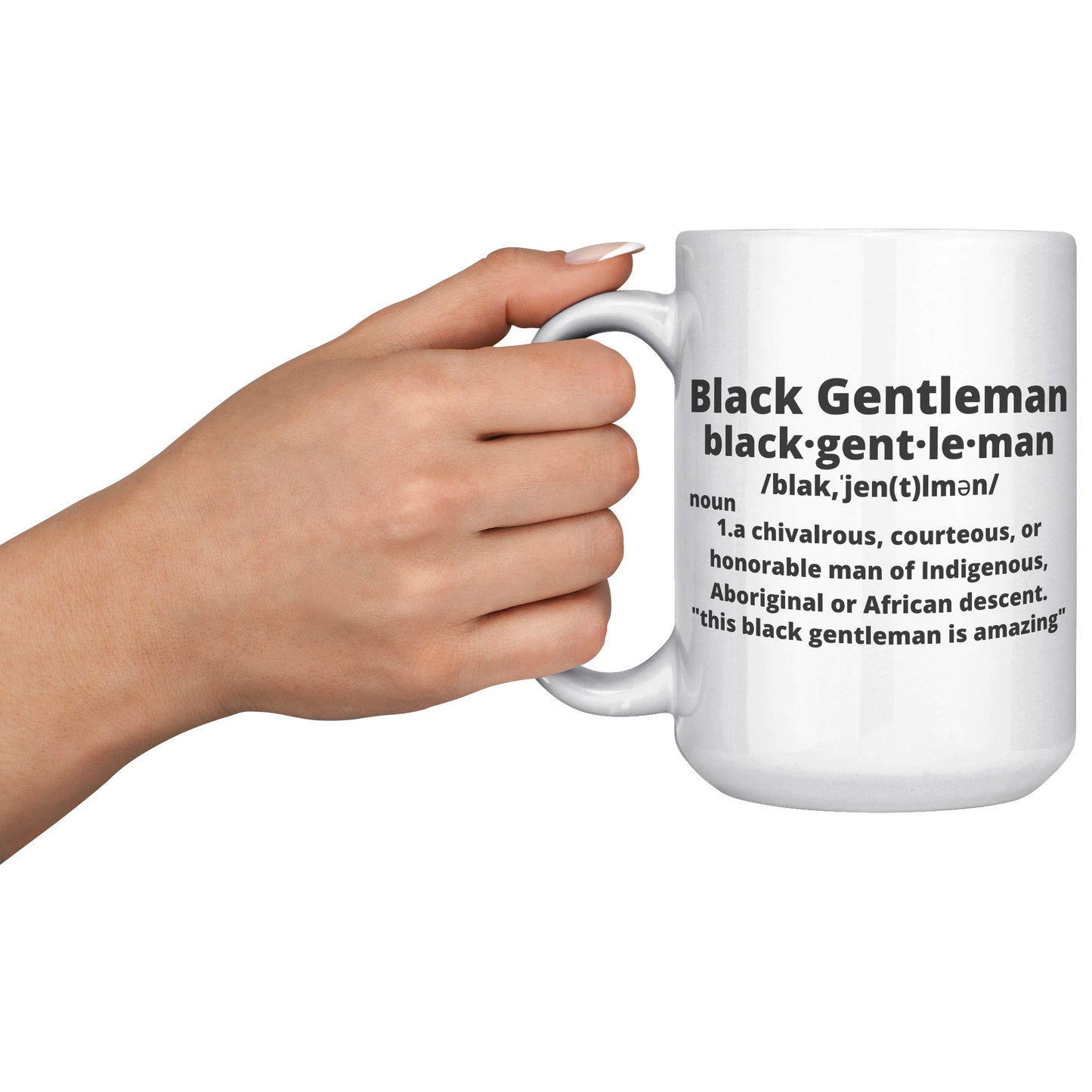 "The Definition" Mug by The Black Gentleman Grooming Co.™