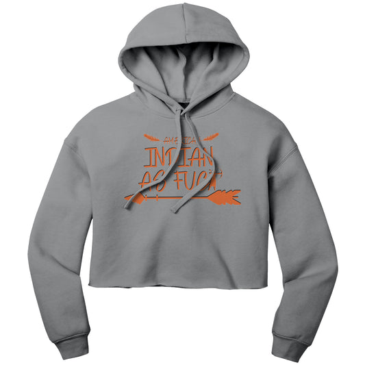 The American Indian AF Crop Fleece Hoodie (Women's)