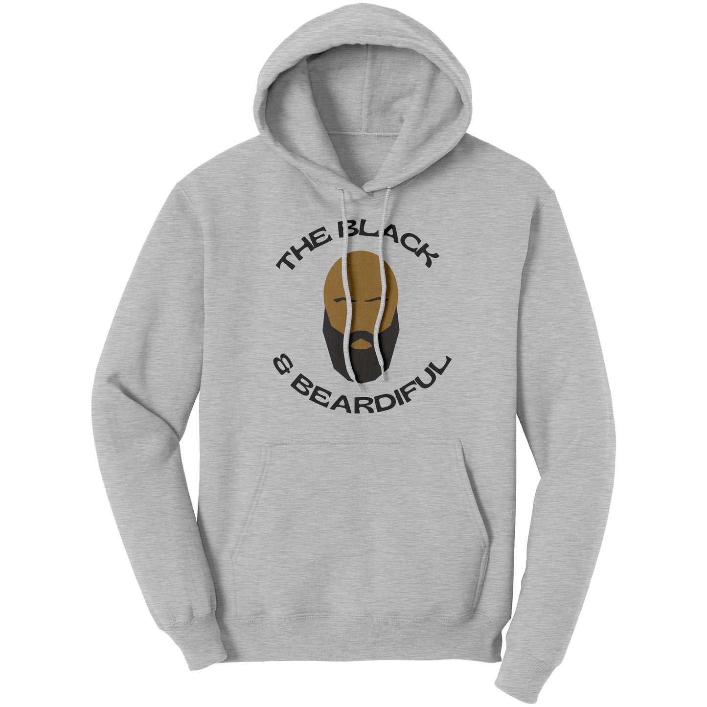 The Black & Beardiful (Bald) Hoodie
