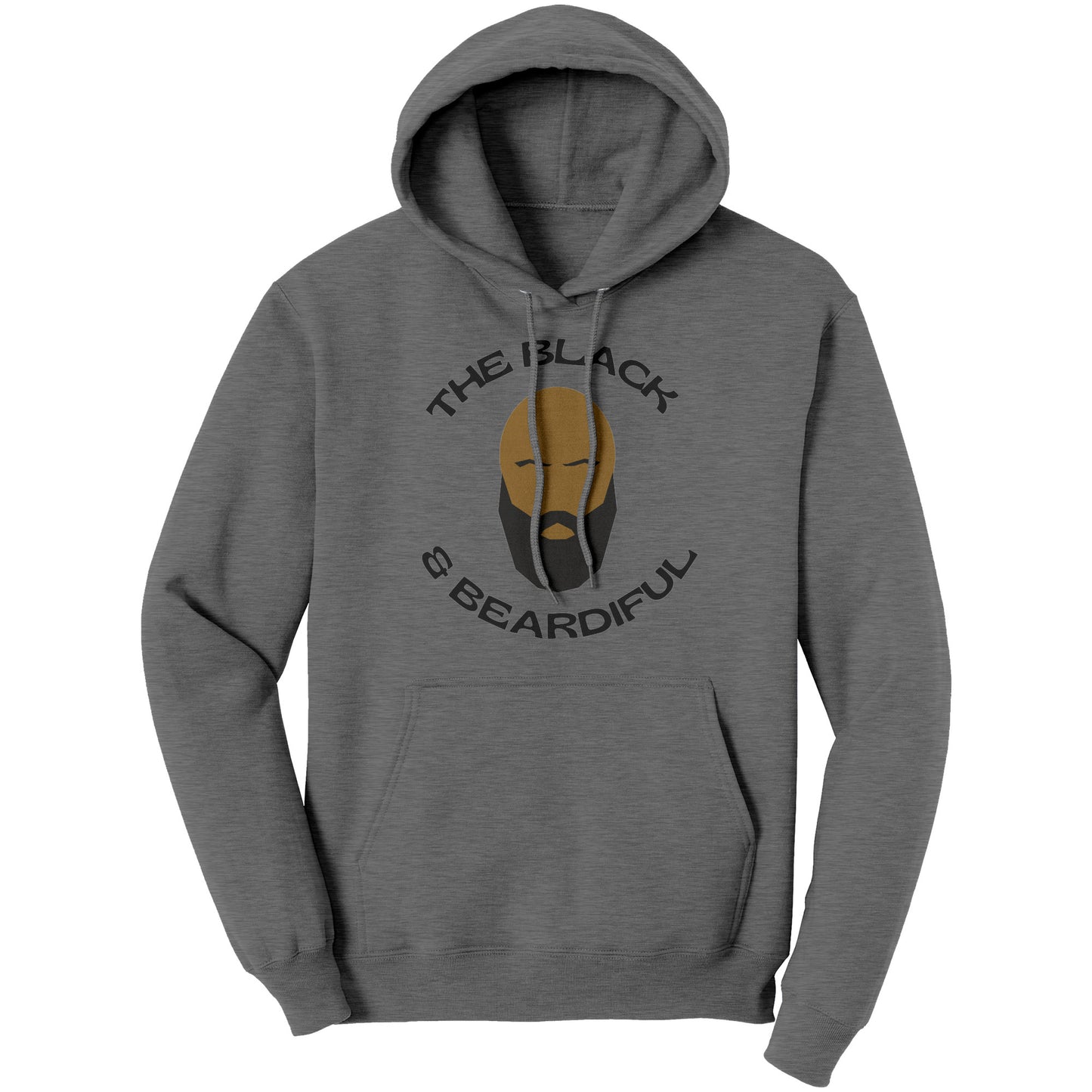 The Black & Beardiful (Bald) Hoodie