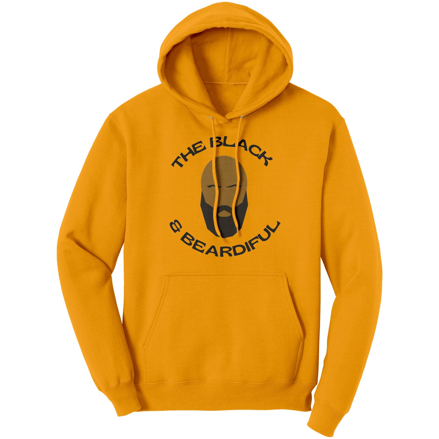 The Black & Beardiful (Bald) Hoodie