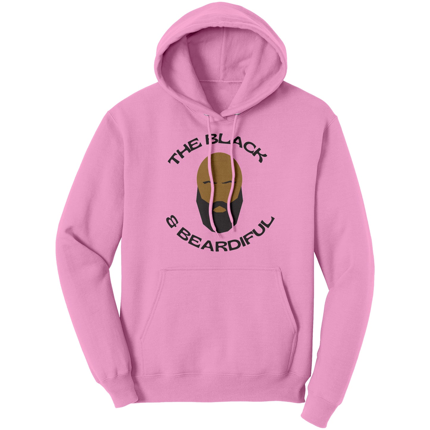 The Black & Beardiful (Bald) Hoodie