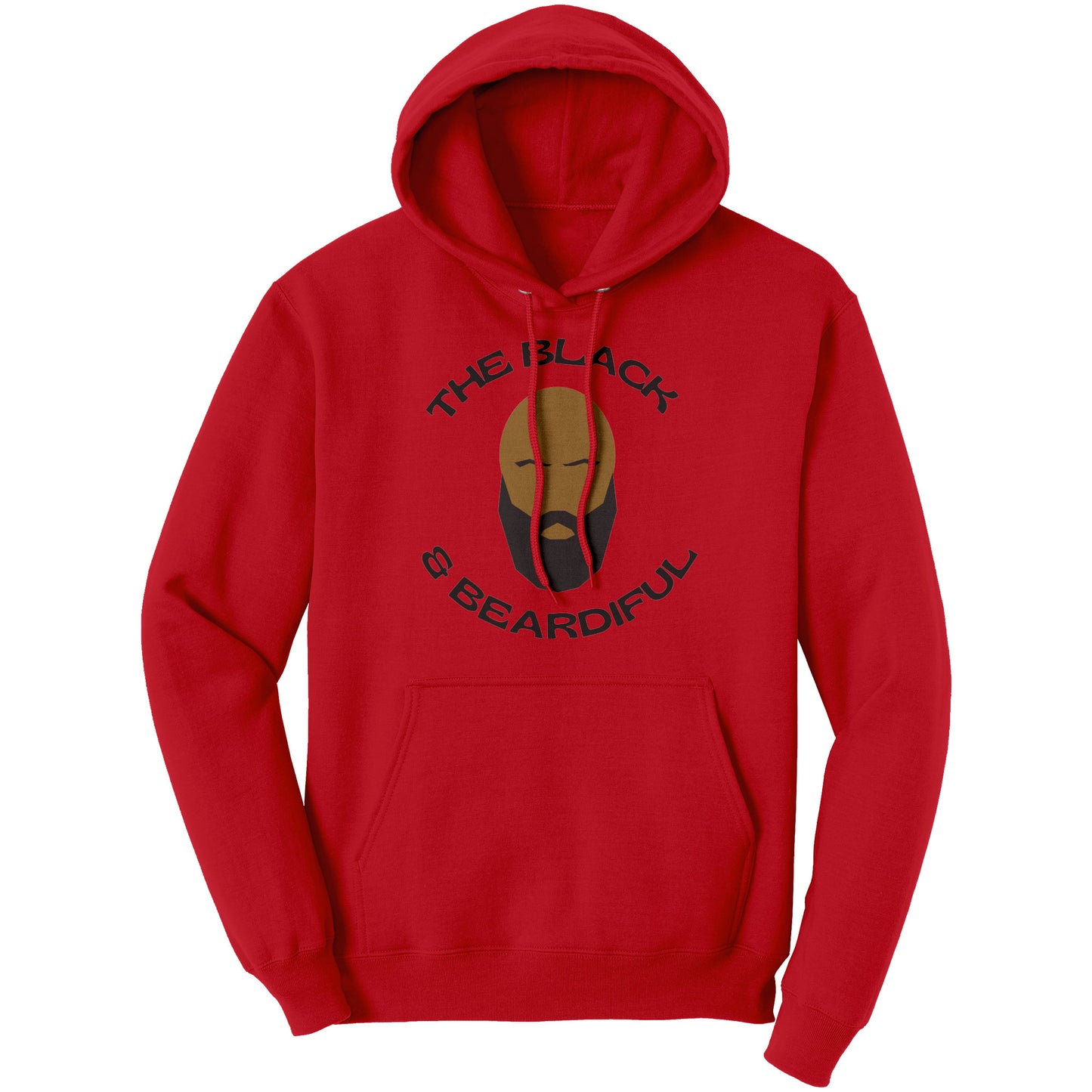 The Black & Beardiful (Bald) Hoodie