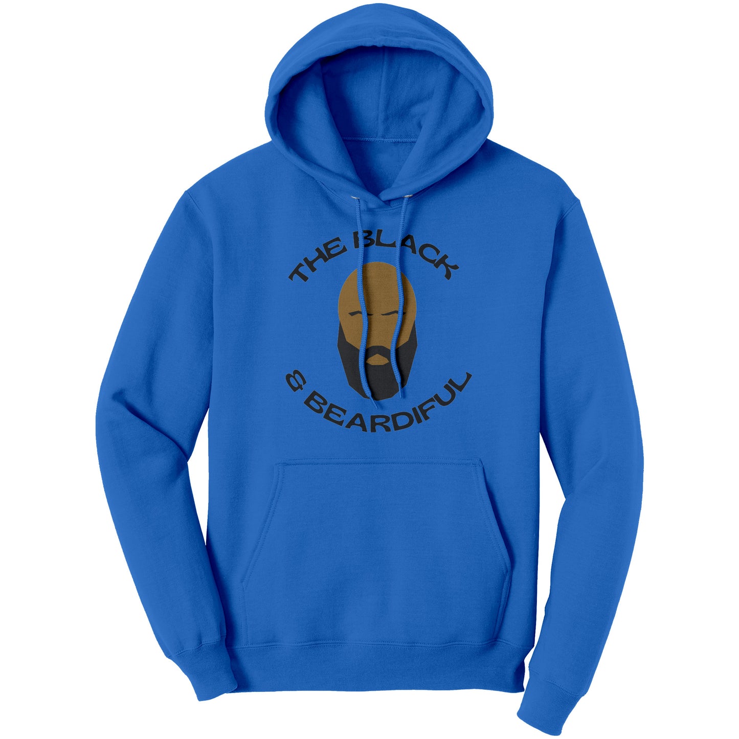 The Black & Beardiful (Bald) Hoodie