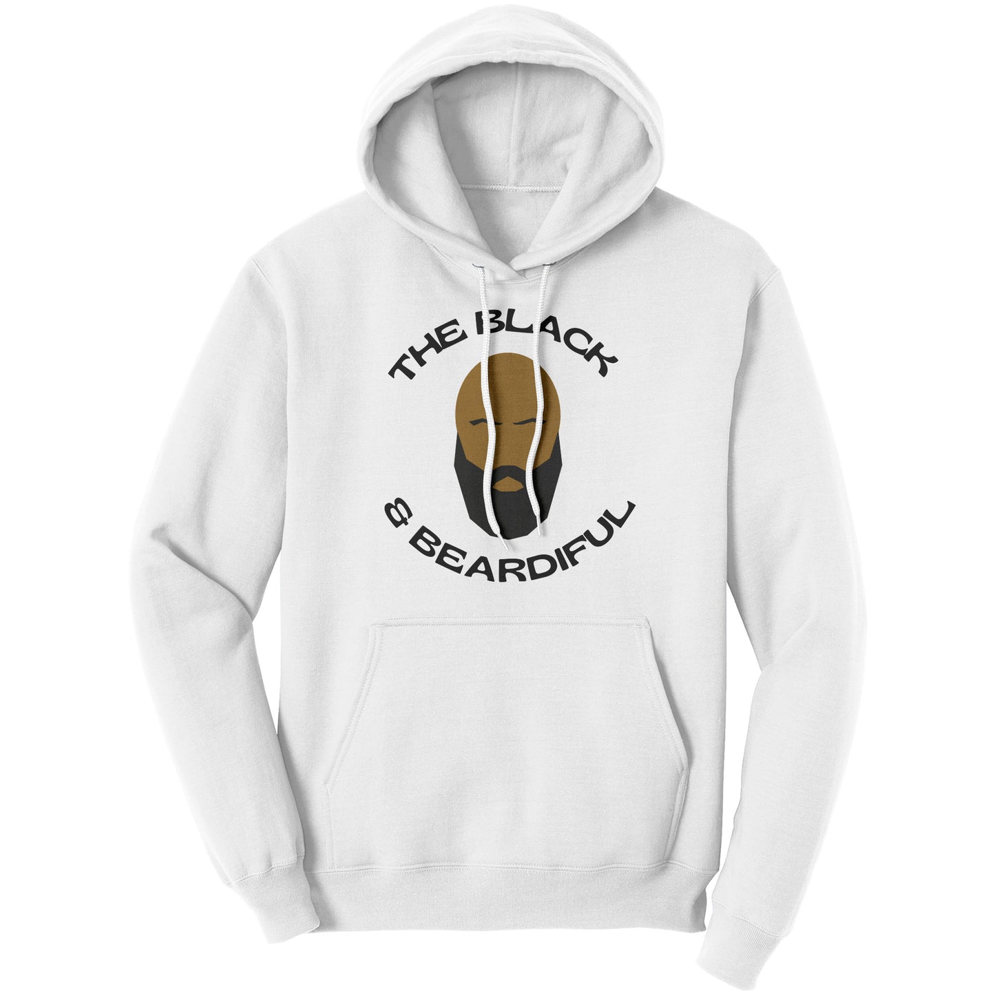 The Black & Beardiful (Bald) Hoodie