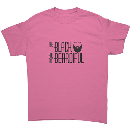 The Black and The Beardiful Script Tee